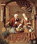 The Greengrocer by Willem Van Mieris